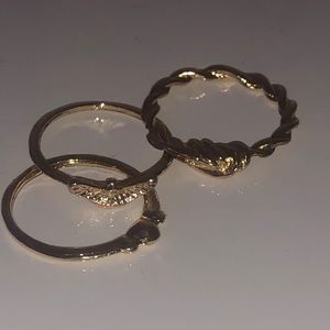 Fine jewelry 3 Rings